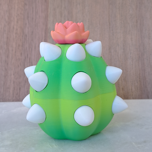 Œuf-Dragon Cactus – Un Univers Miniature à Collectionner !