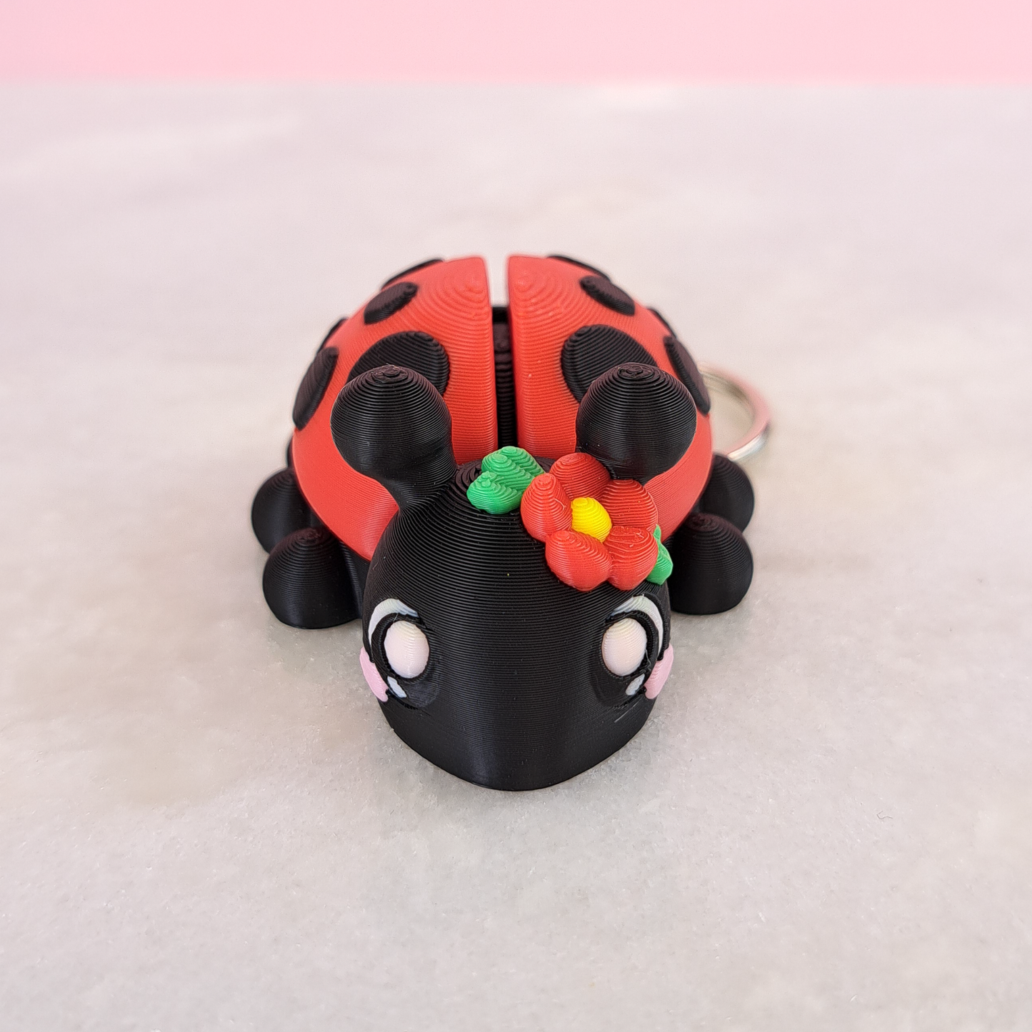 Porte-clé Coccinelle