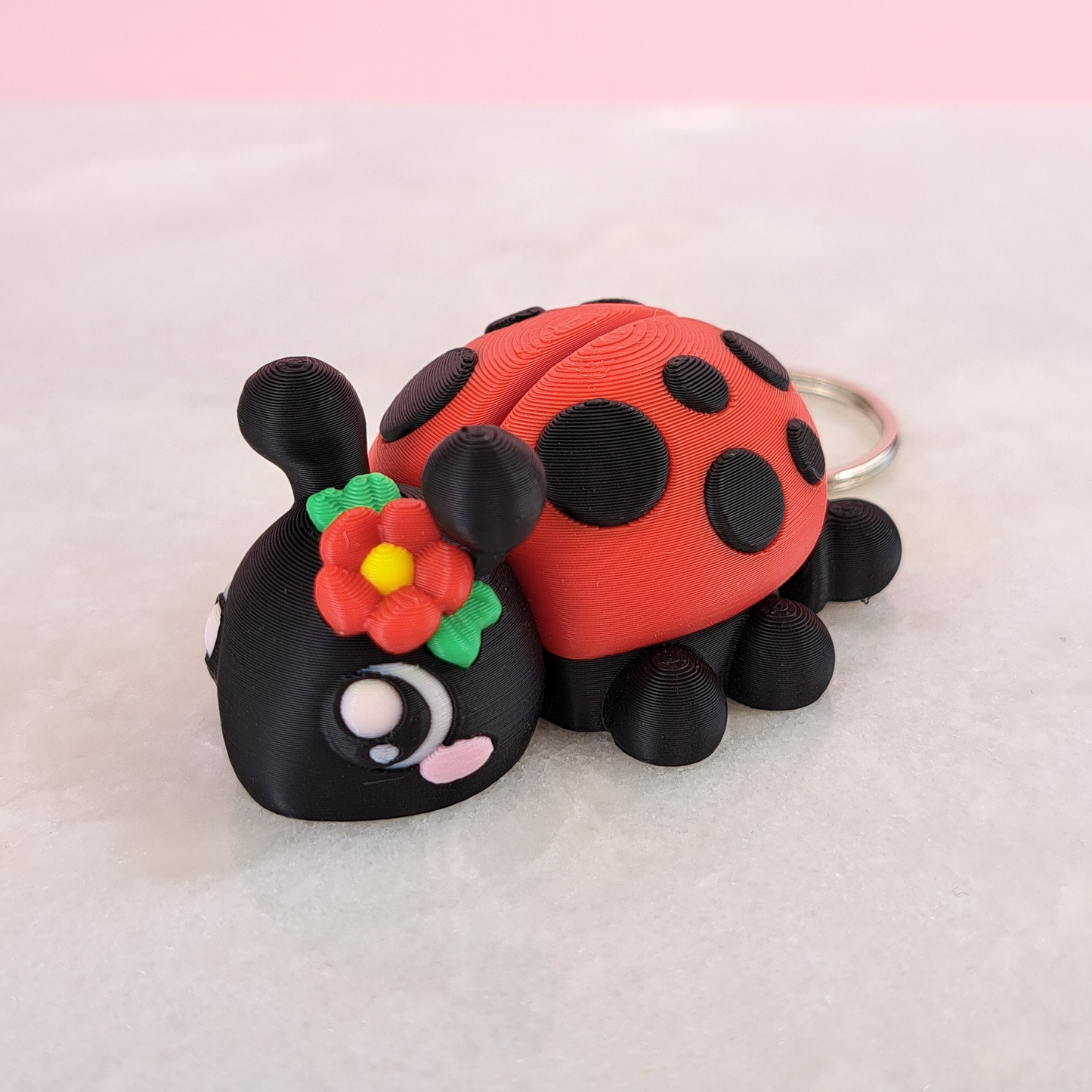 Porte-clé Coccinelle