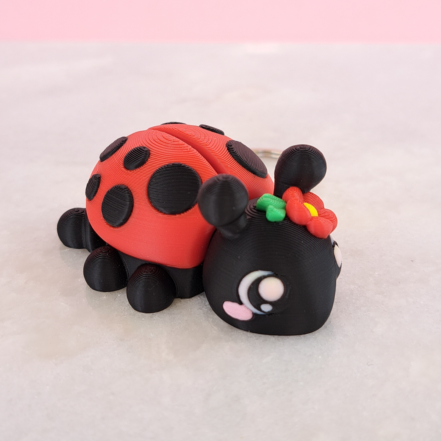 Porte-clé Coccinelle