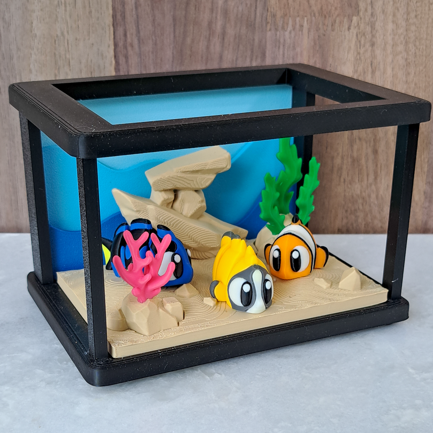 Aquarium Récifal Miniature – Un Monde Sous-Marin à Collectionner