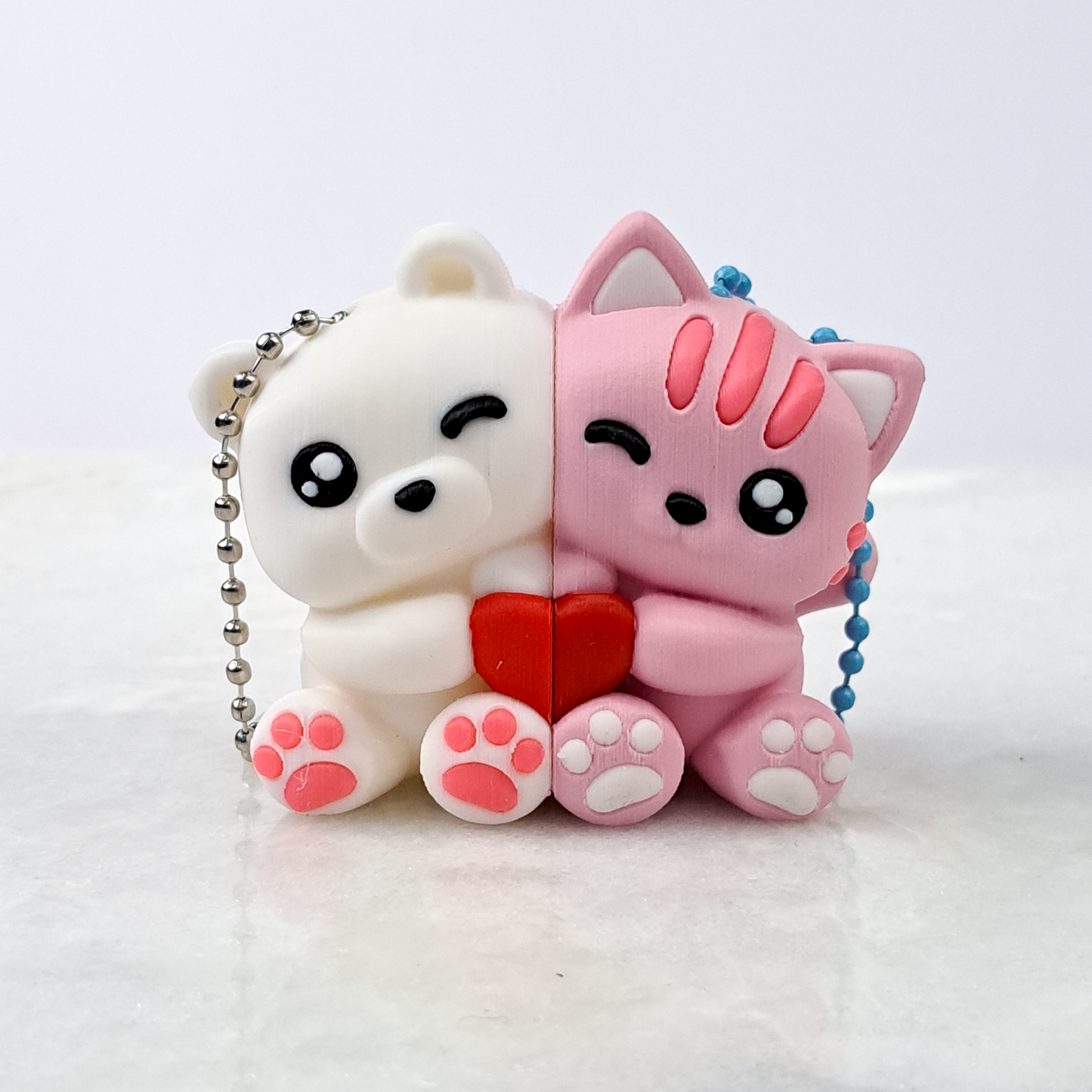 Better Together - paire aimantée avec chainette