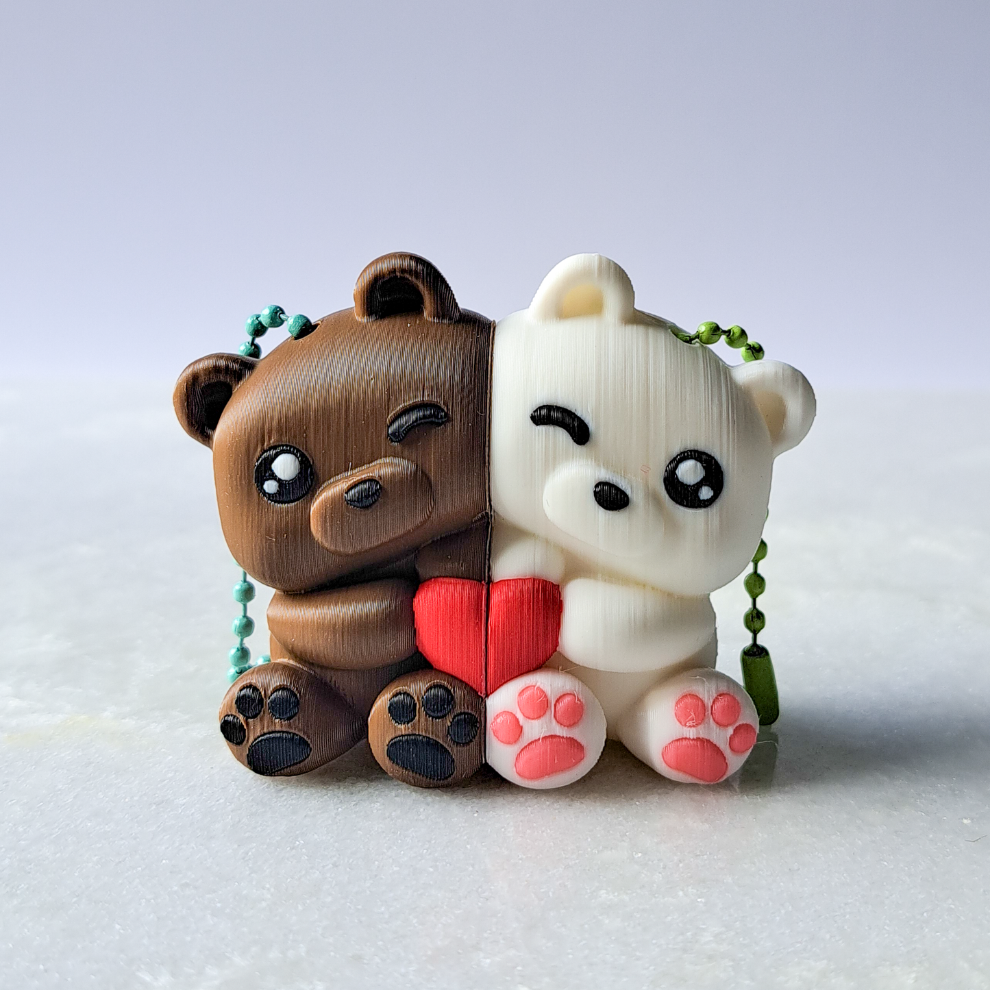 Better Together - paire aimantée avec chainette