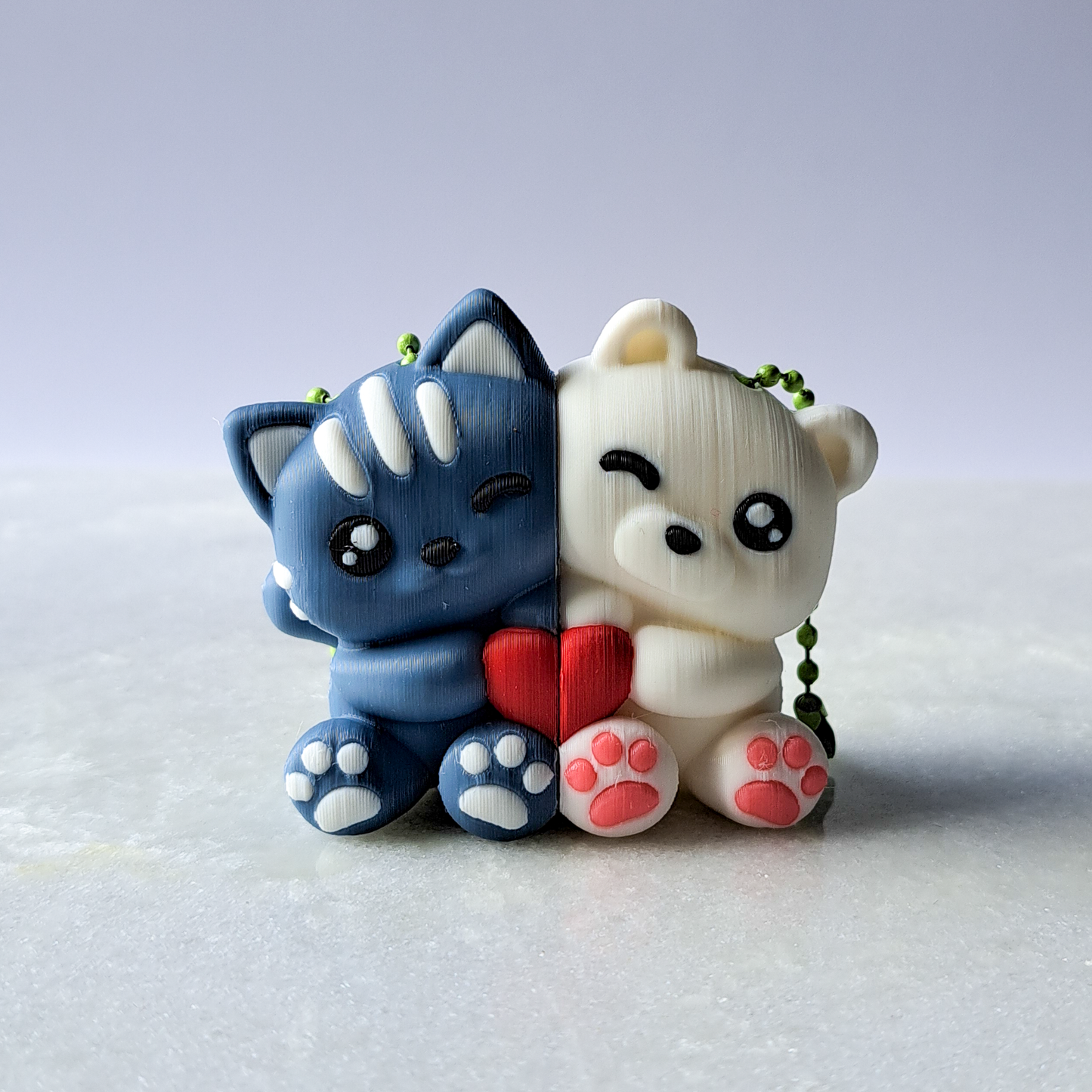 Better Together - paire aimantée avec chainette