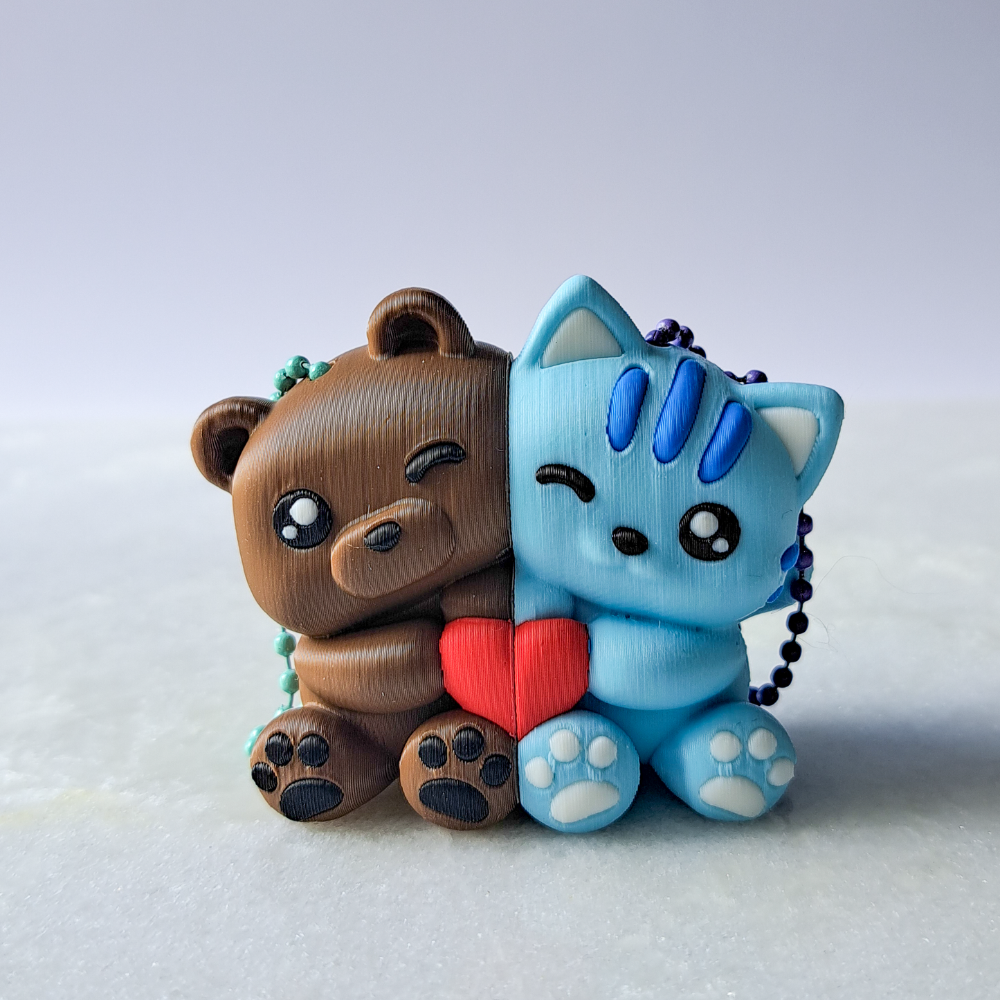 Better Together - paire aimantée avec chainette