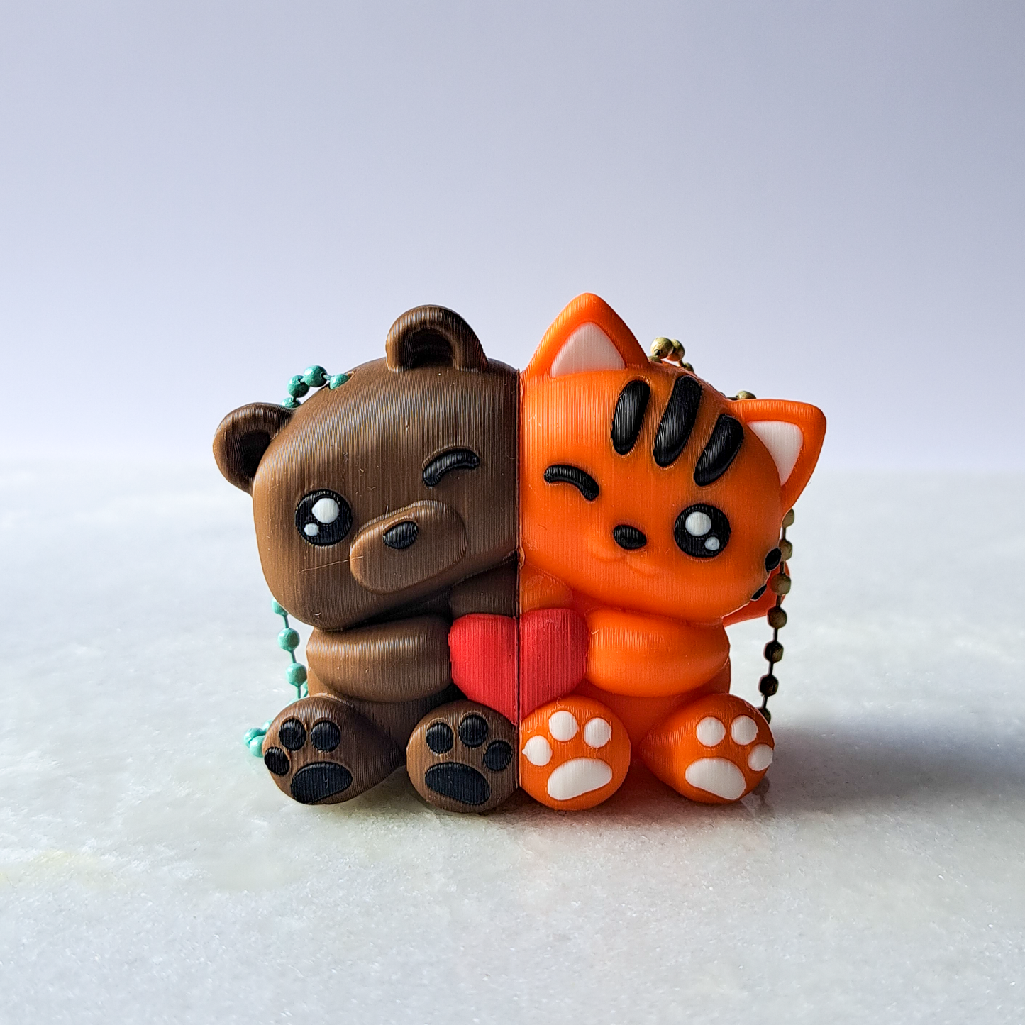 Better Together - paire aimantée avec chainette