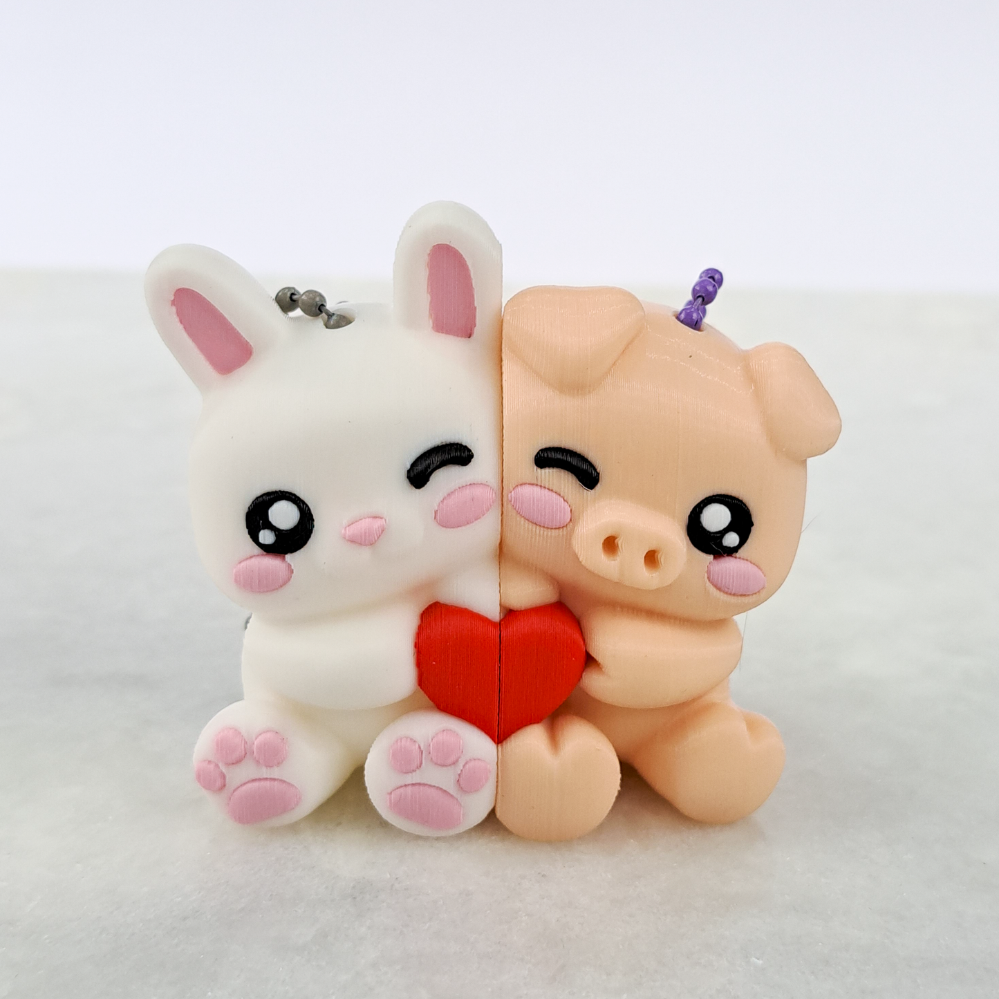 Better Together - paire aimantée avec chainette