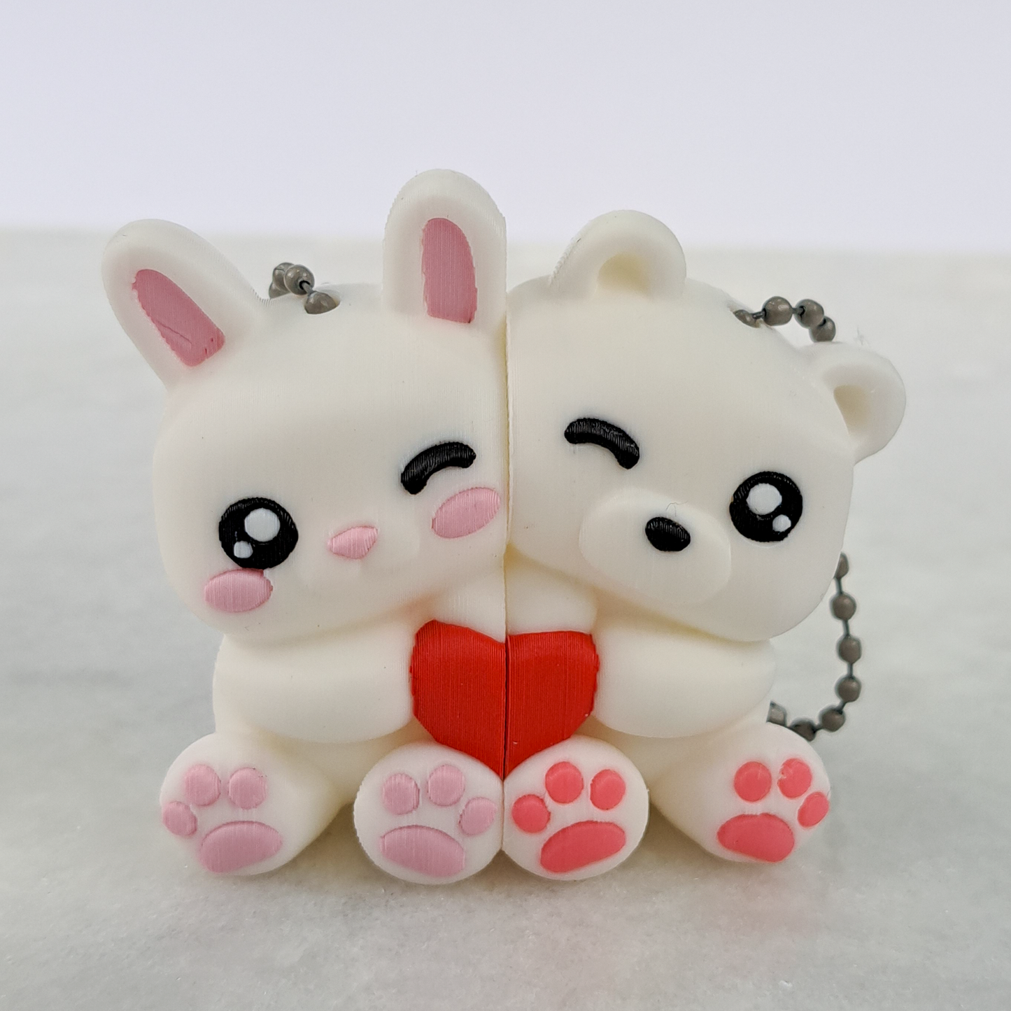 Better Together - paire aimantée avec chainette