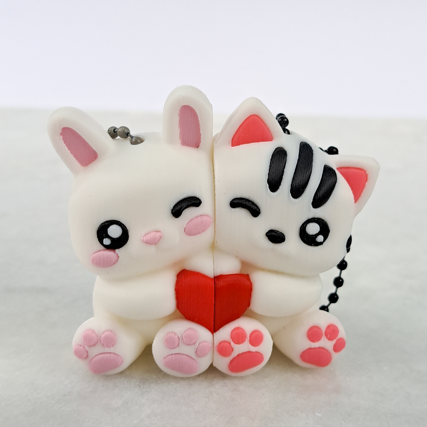 Better Together - paire aimantée avec chainette