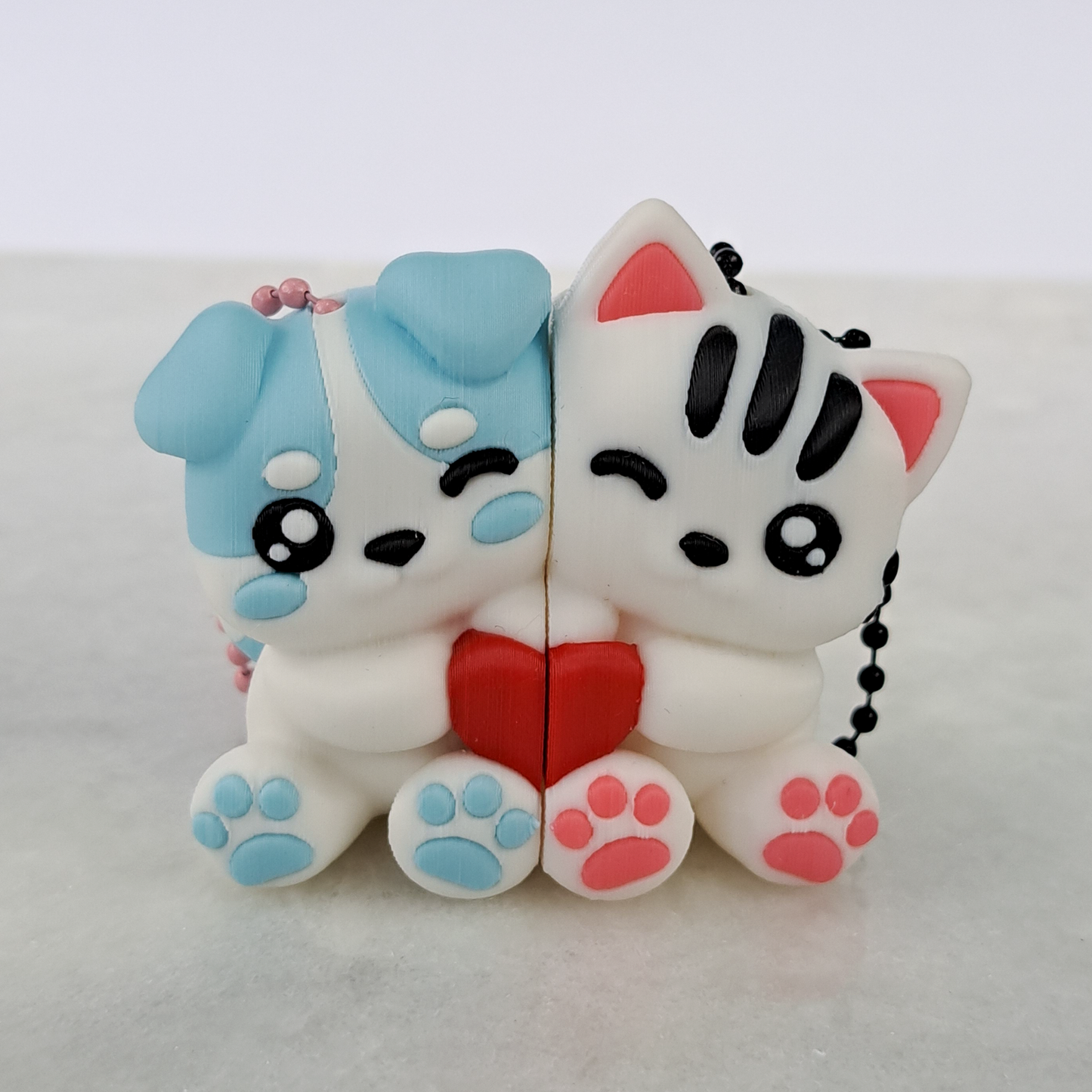 Better Together - paire aimantée avec chainette