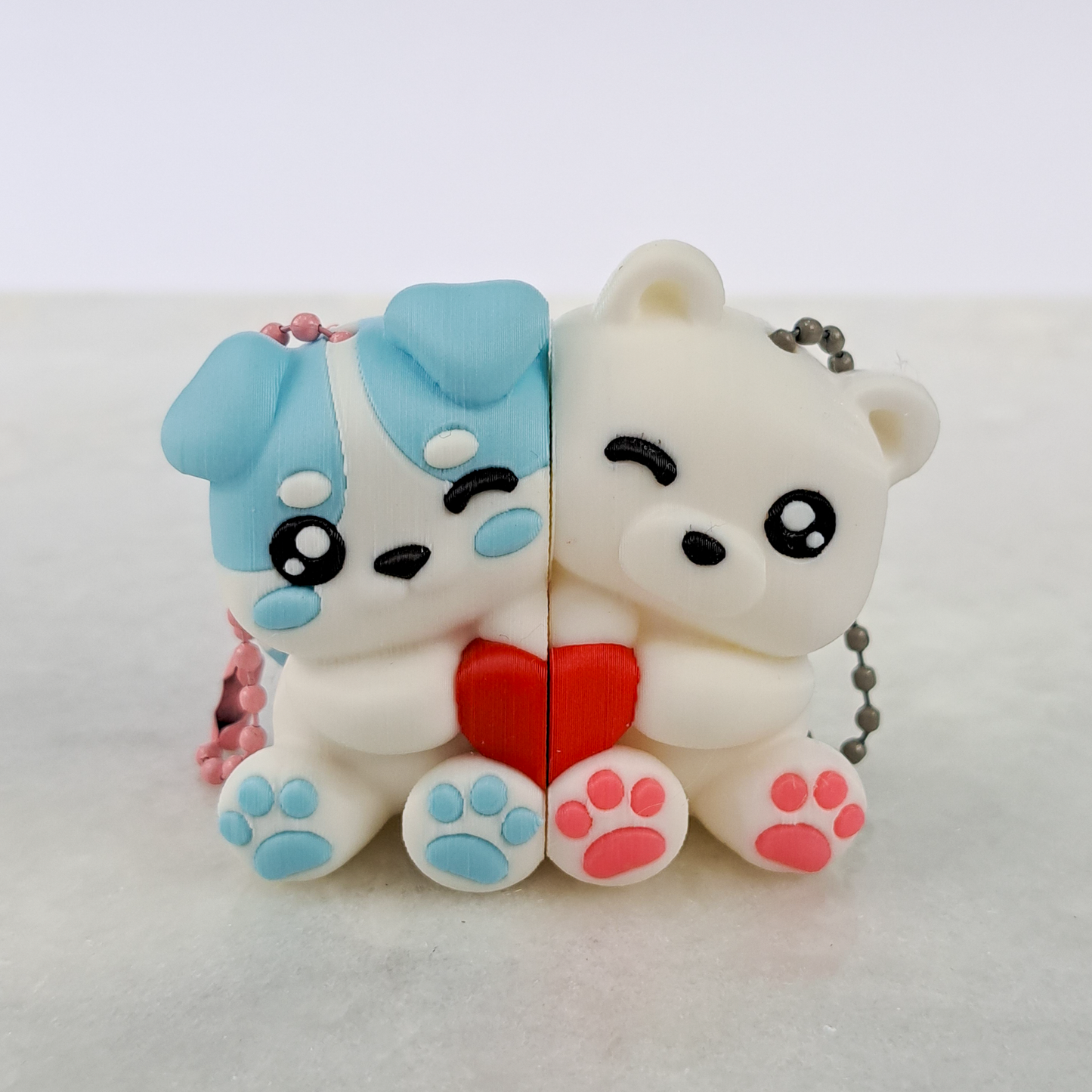 Better Together - paire aimantée avec chainette