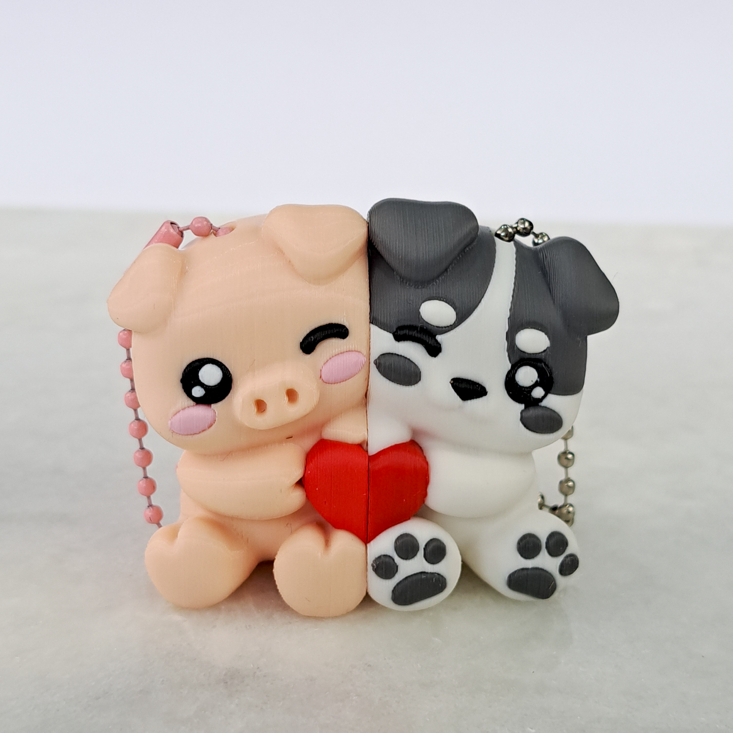 Better Together - paire aimantée avec chainette