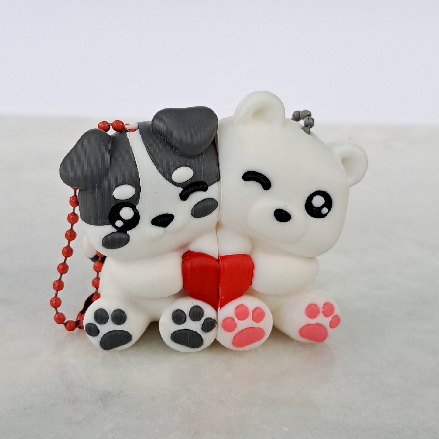 Better Together - paire aimantée avec chainette