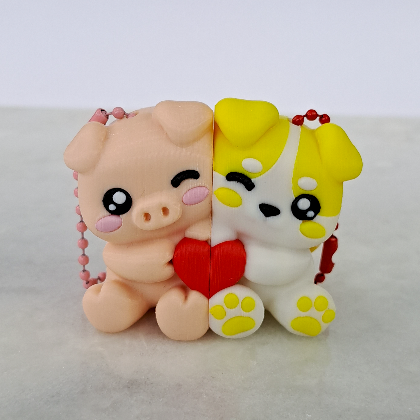 Better Together - paire aimantée avec chainette