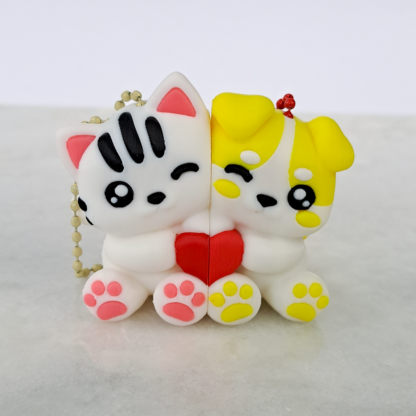 Better Together - paire aimantée avec chainette