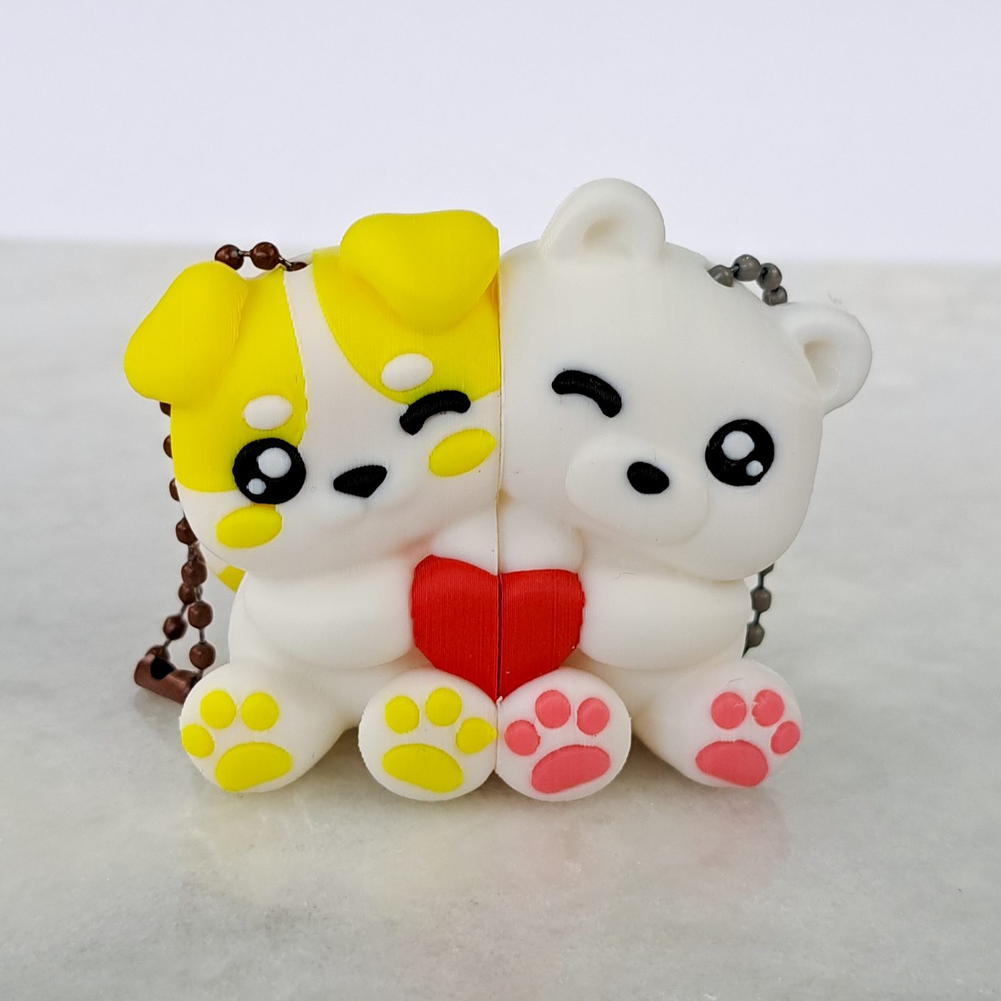 Better Together - paire aimantée avec chainette