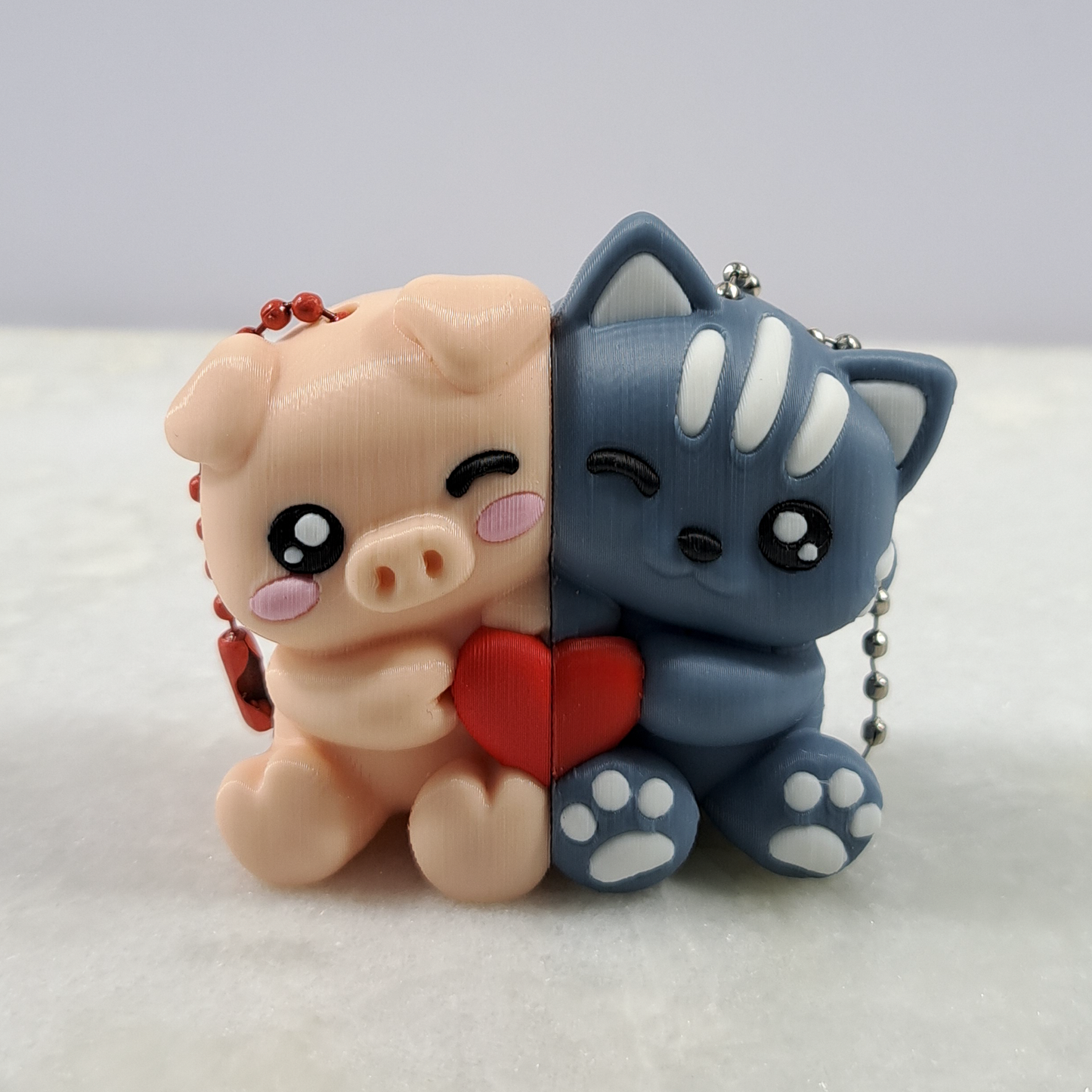 Better Together - paire aimantée avec chainette