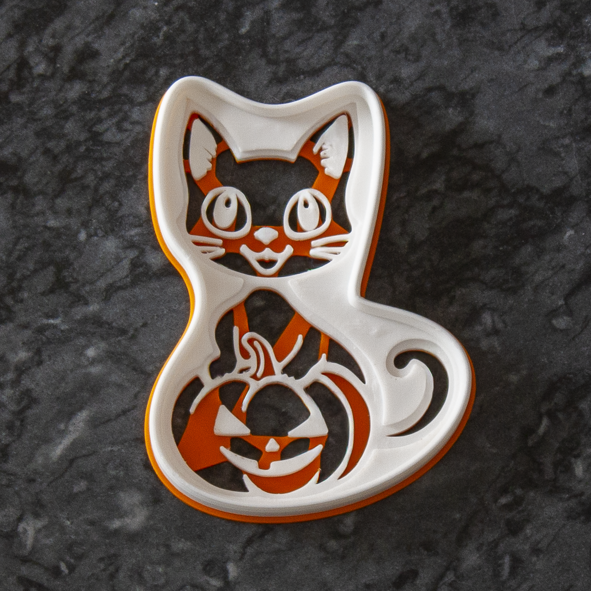 Emporte-pièce Chat et Citrouille - Halloween