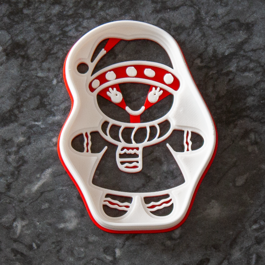 Emporte-pièce Mannele Fille - Noël