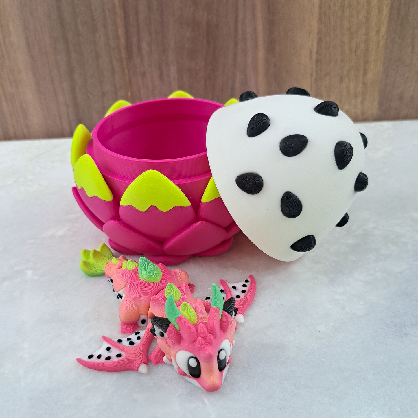 Œuf-Dragon Pitaya – Une Surprise Exotique à Collectionner