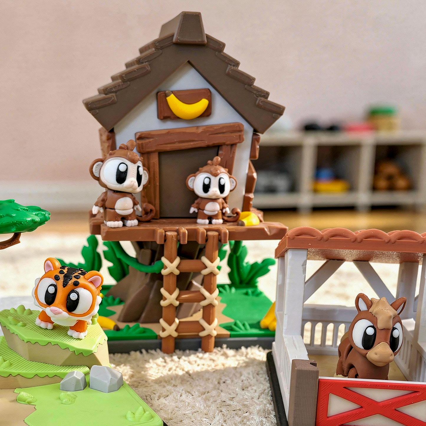 Cabane des Singes – Un Univers Miniature à Explorer !