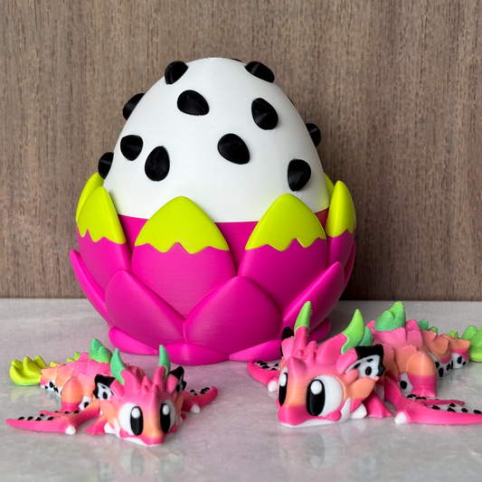 Œuf-Dragon Pitaya – Une Surprise Exotique à Collectionner