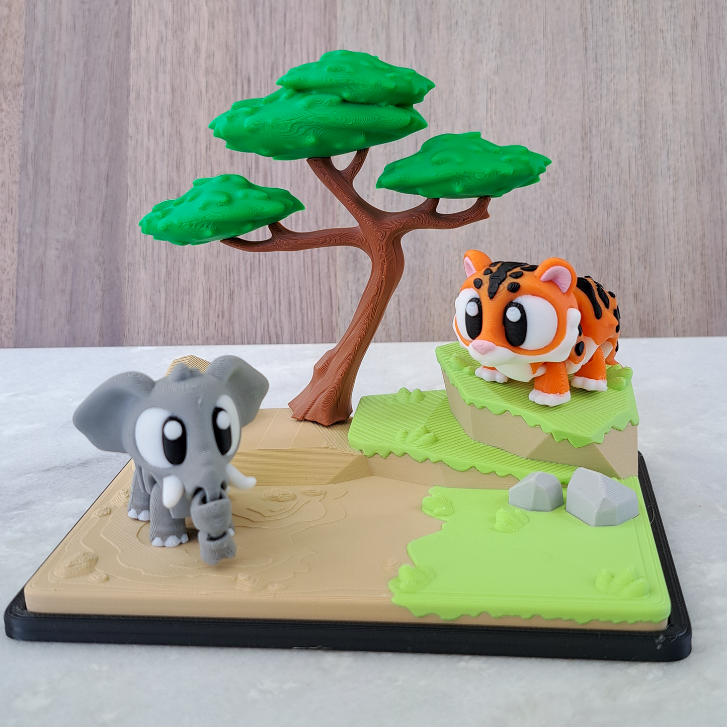 Savane Asiatique – Une Aventure Miniature à Explorer !