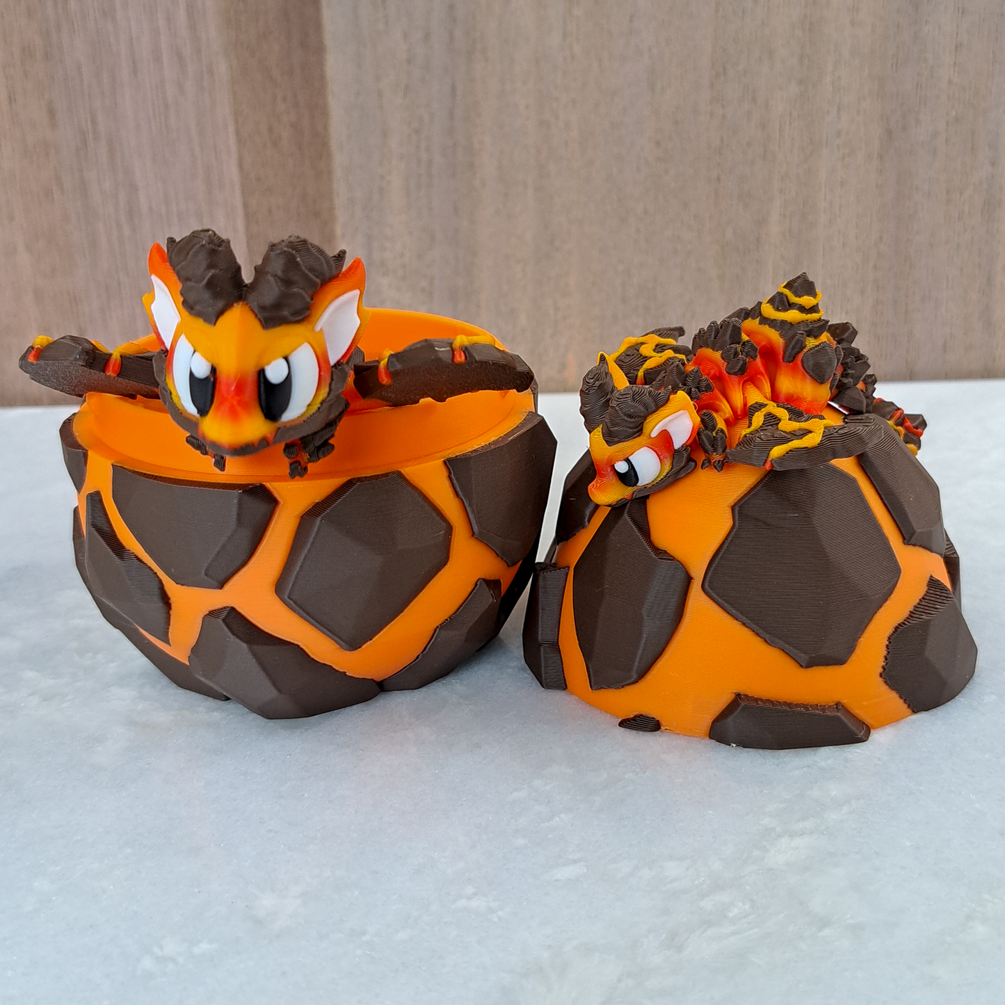 Œuf-Dragon de Lave – Une Éruption de Magie à Collectionner